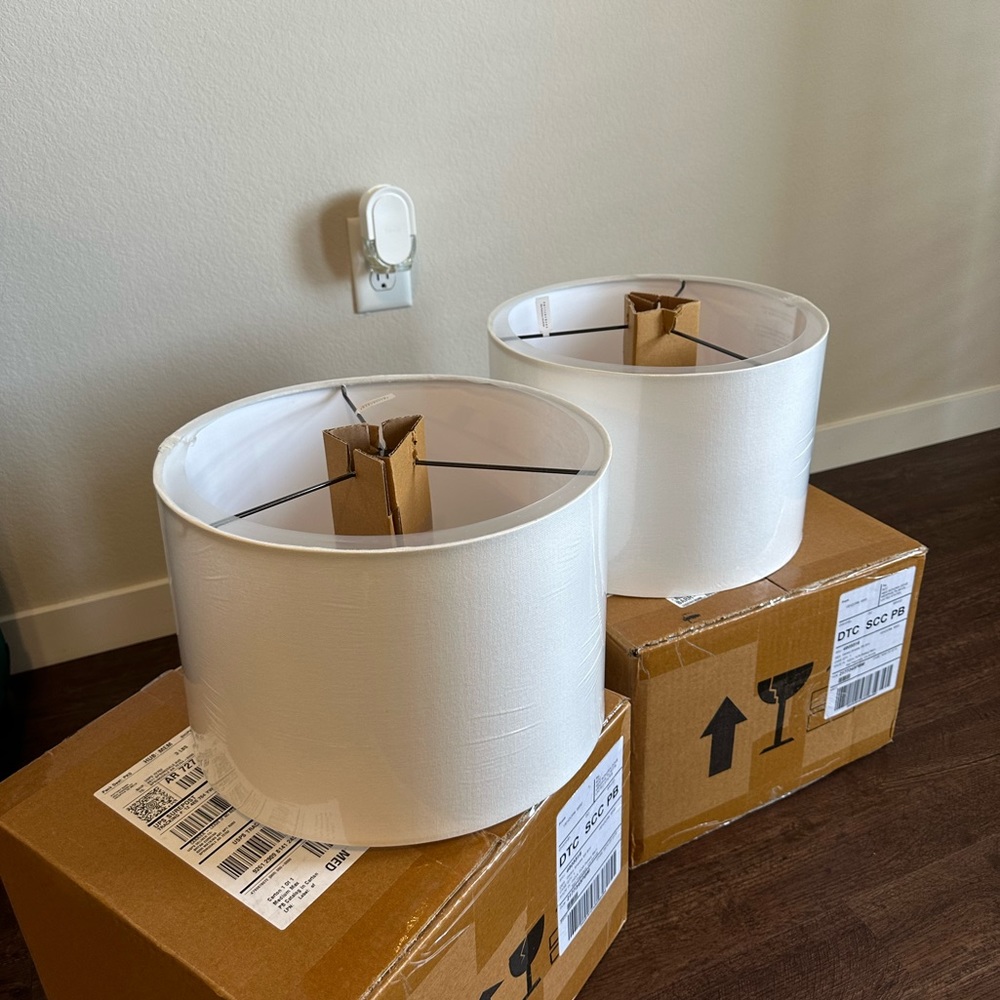 Pottery Barn Lamp Shades